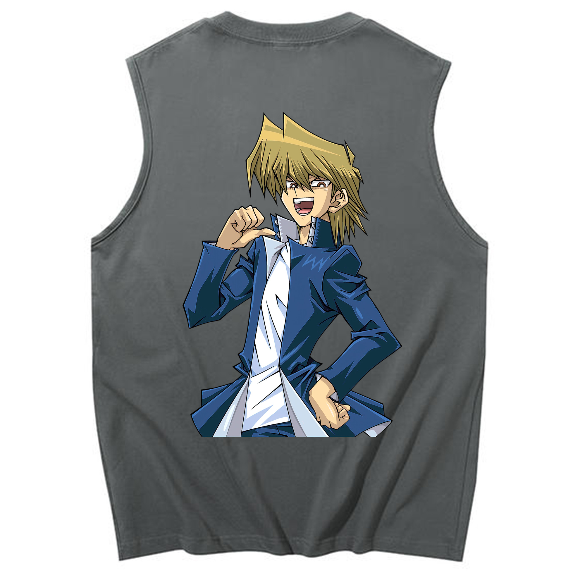 （画像用） 遊☆戯☆王 Yu-Gi-Oh! コットン100％タンクトップ（背面プリント）